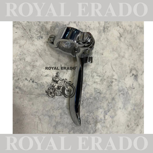 Royal enfield vintage g2 1962 model brass chrome decompressor levert for royal enfield bsa 7/8" / 22mm handle bar