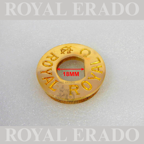 Royal enfield electra , classic , standard switch plate in brass