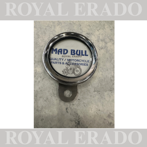 Chrome token holder for royal enfield and other vintage bikes
