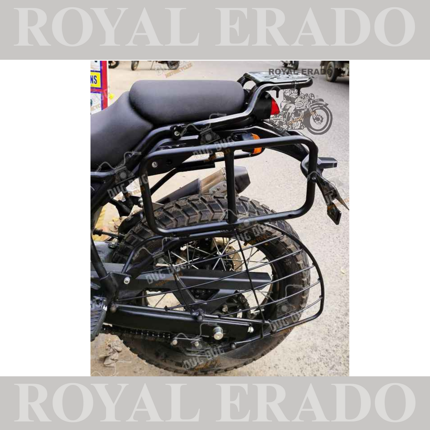 Himalayan Saddle Stay Left + Right Black