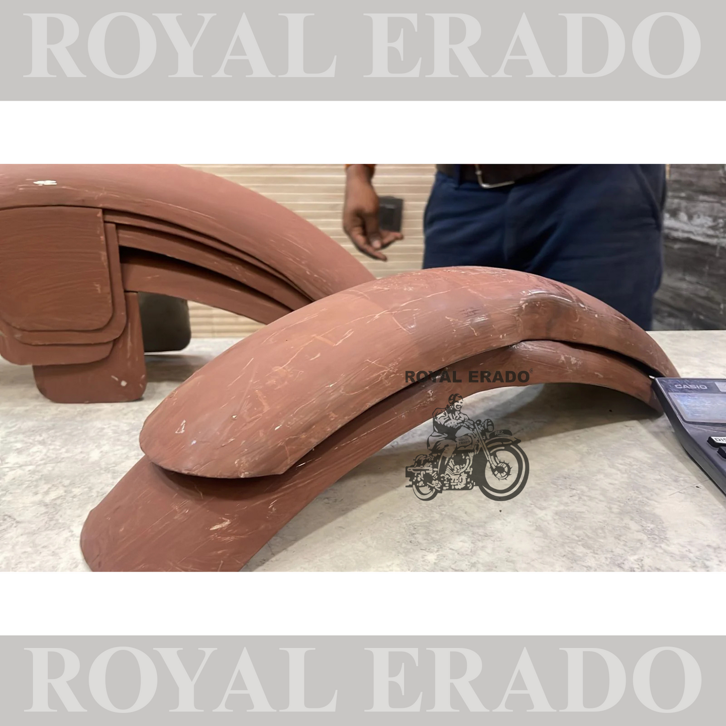 Royal enfield classic electra and standard front  mudguard bobber harley 883 design style
