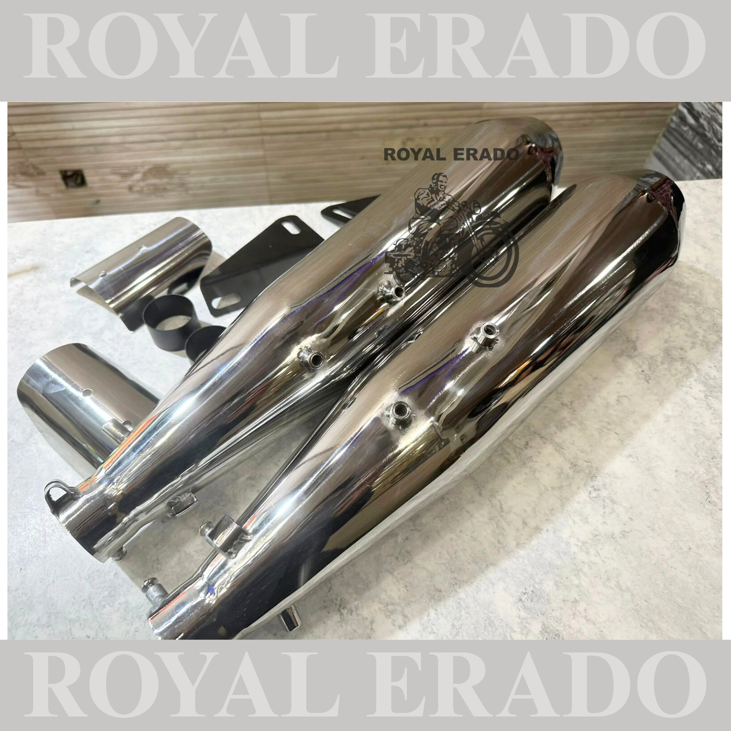 SUPER METEOR EXHAUST STAINLESS STEEL WITH DB KILLER