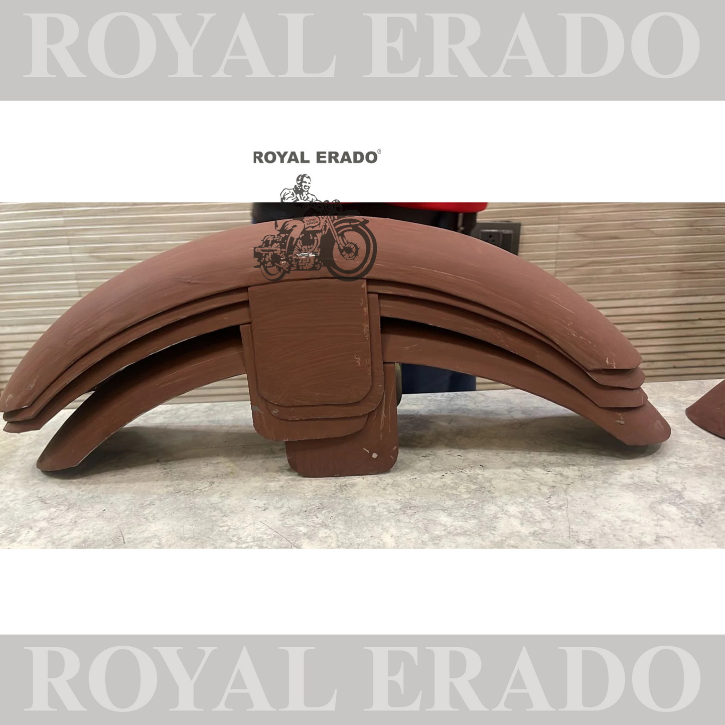 Royal enfield classic electra and standard front  mudguard bobber harley 883 design style