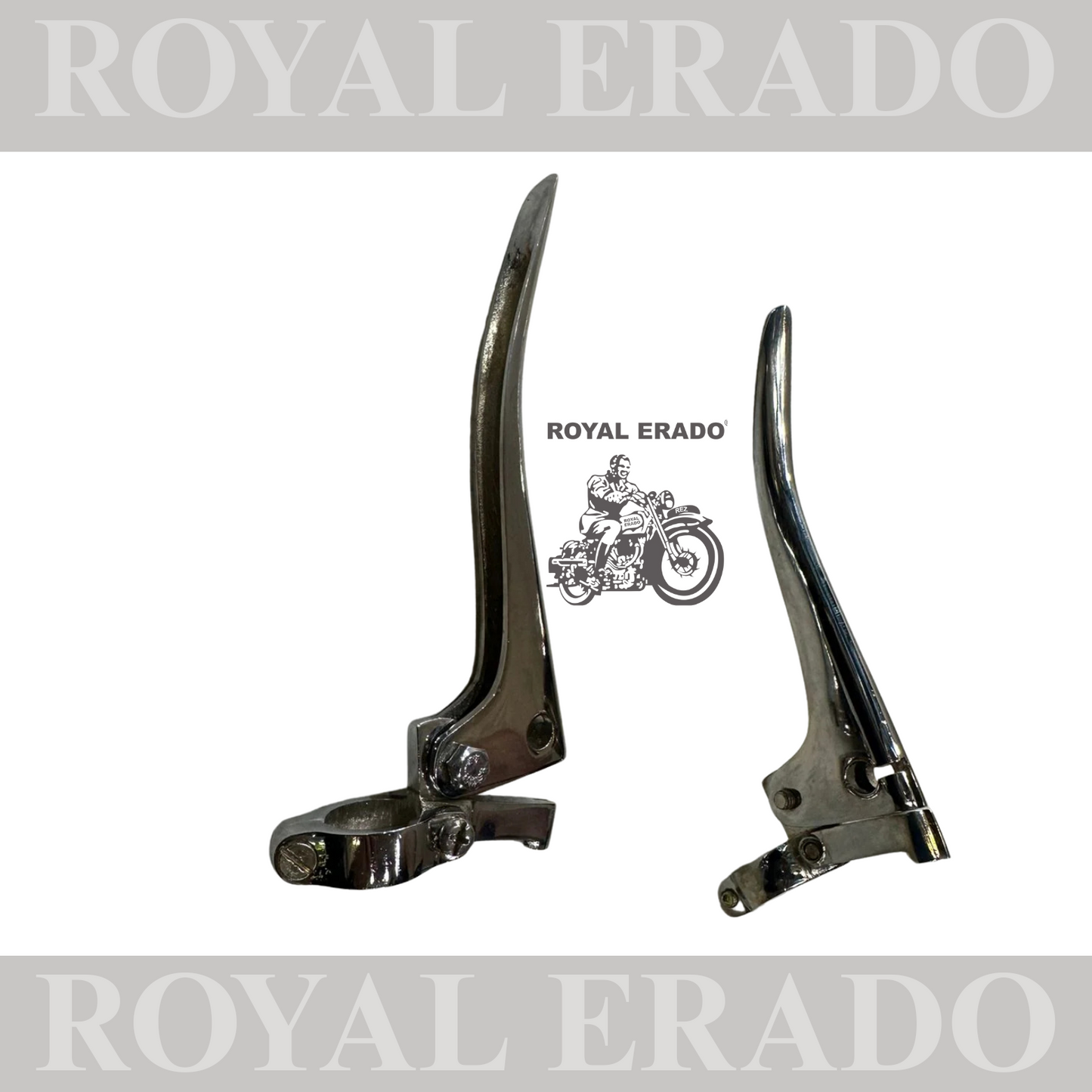 Brass chromed vintage g2 62 old model style universal clutch & break lever for royal enfield standard without disc model