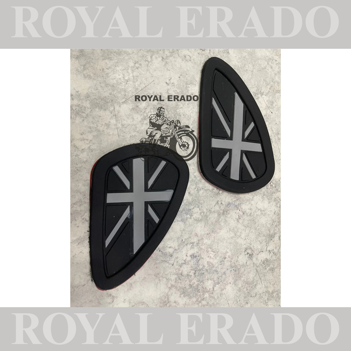 Knee pad rubber for royal Enfield classic Electra standard interceptor 650 continental gt.