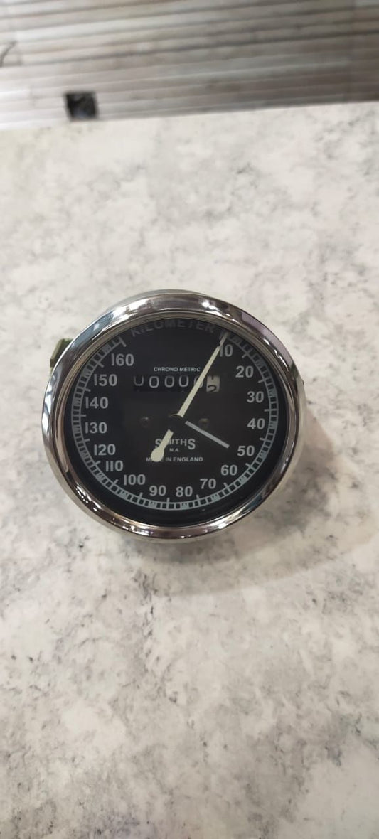 REPLICA SMITH SPEEDOMETER 160 KM FOR ROYAL ENFIELD ,BSA AND OTHER VINTAGE BIKES