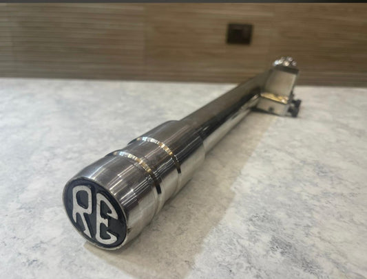 STAINLESS STEEL LEG GUARD STRAIGHT ROD NON -RUSTABLE FOR ROYAL ENFIELD BS6 CLASSIC ELECTRA STANDARD & REBORN METEOR HUNTER