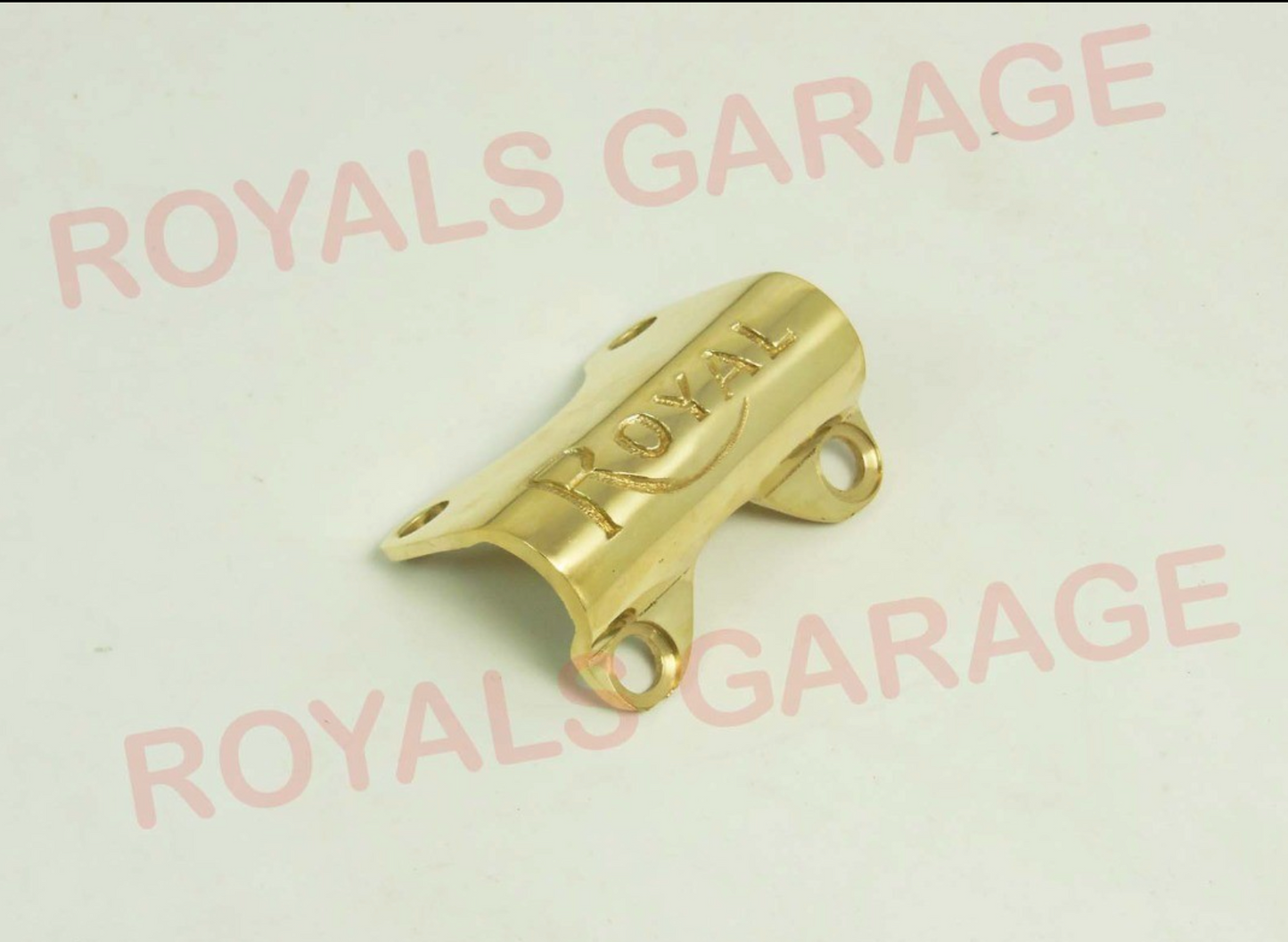 Brass handle clamp / clip for royal enfield classic electra standard