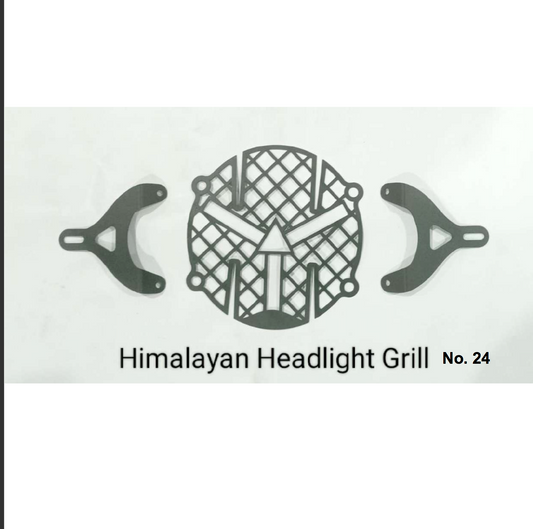 HEAD LIGHT GRILL FOR ROYAL ENFILD HIMALAYAN