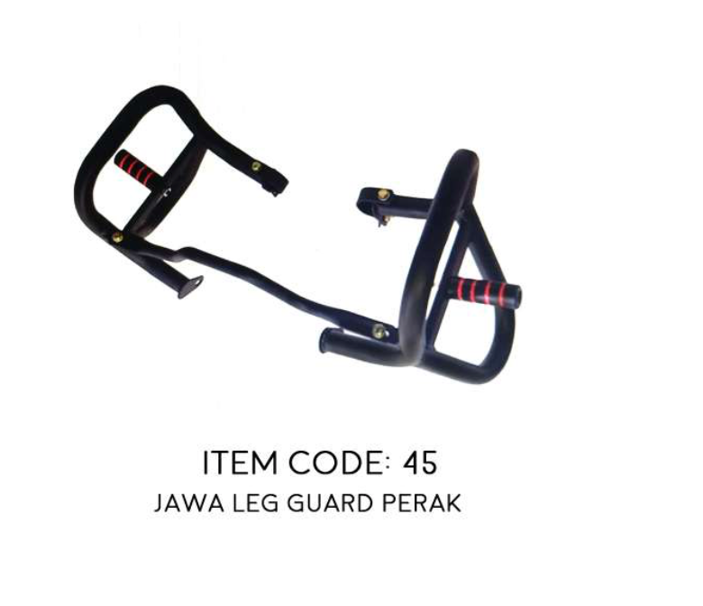 JAWA PERAK LEG GUARD CRASH BAR WITH SLIDER
