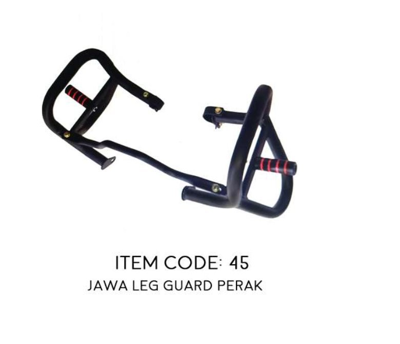 JAWA PERAK LEG GUARD CRASH BAR  WITH SLIDER