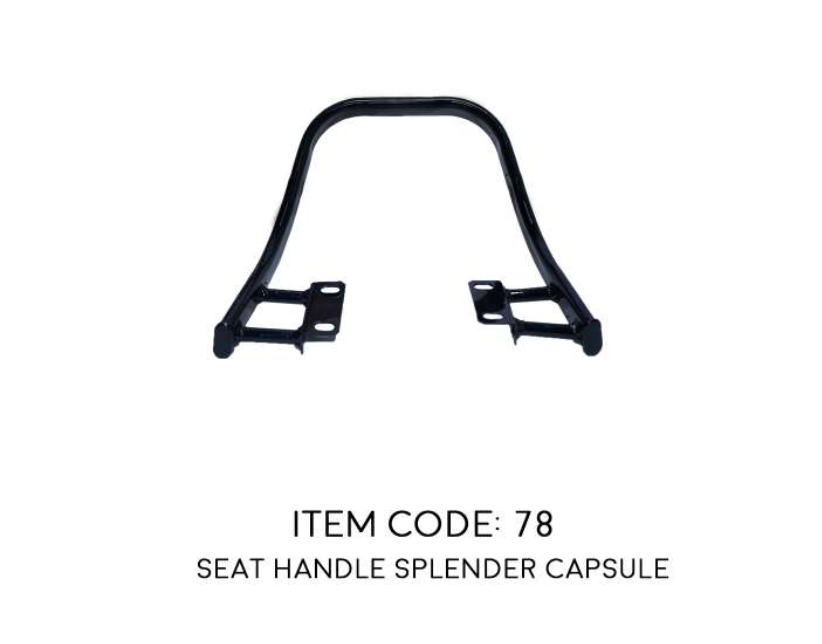 HERO SPLENDOR SEAT HANDLE CAPSULE TYPE – Royal Erado Accessories