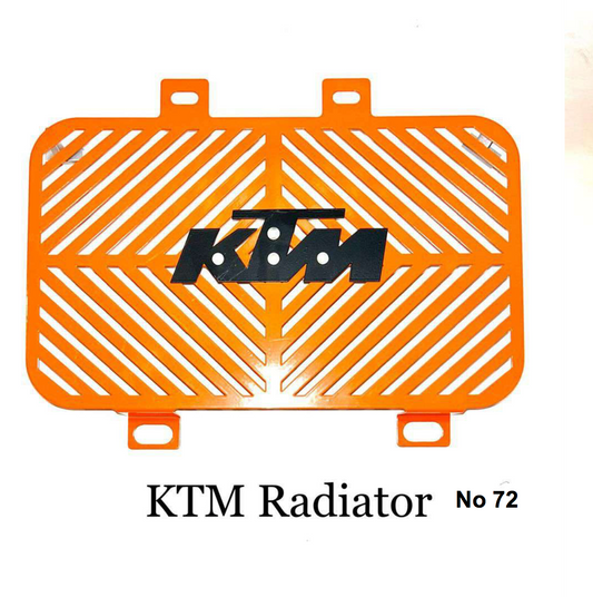 KTM RADIATOR GRILL ORANGE