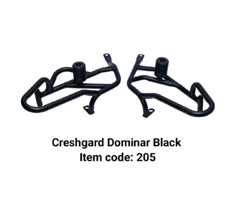 BAJAJ DOMINAR CRASH BAR LEG GUARD WITH SLIDER