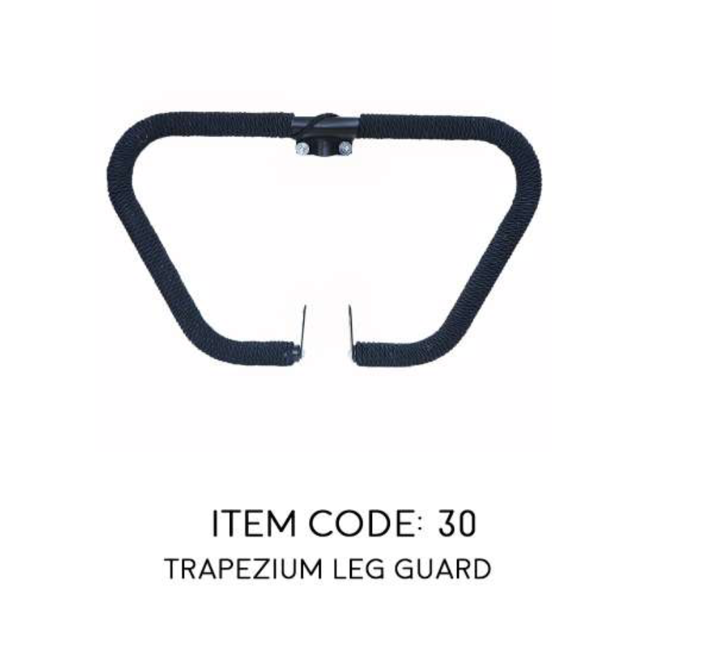 TRAPEZIUM LEG GAURD FOR ROYAL ENFIELD CLASSIC ELECTRA STANDARD