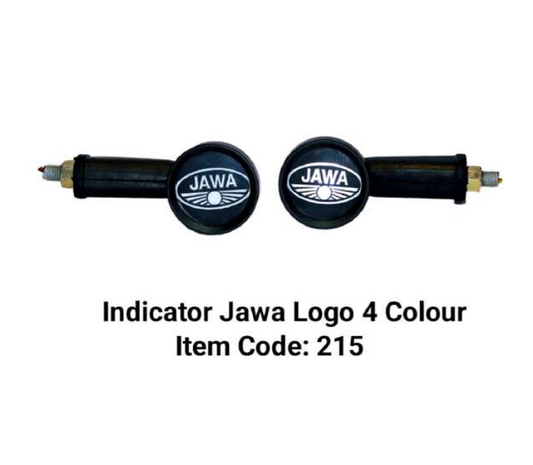 INDICATOR SET OF 4 WITH JAWA LOGO ON INDICATOR DUAL LIGHT