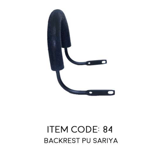 PU SARIYA ROD backrest  for ROYAL ENFIELD CLASSIC , ELECTRA , STANDARD BS4/ BS6