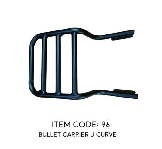 BULLET CARRIER U X CURVED  for ROYAL ENFIELD CLASSIC , ELECTRA , STANDARD BS4/ BS6