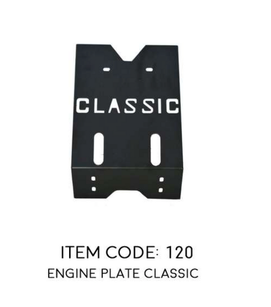 ENGINE PLATE GUARD FOR ROYAL ENFIELD CLASSIC BS4 / BS6