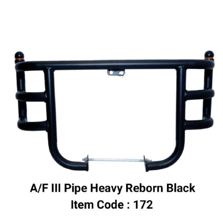 AIRFLY 3 ROD LEG GAURD CRASH BAR FOR REBORN / METEOR 350CC
