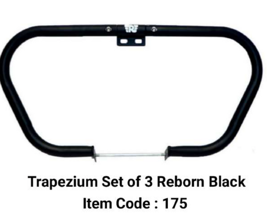 TRAPEZIUM set of 3 peaces LEG GAURD CRASH BAR FOR REBORN / METEOR 350CC