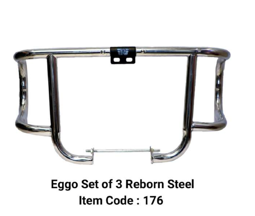 EVO LEG GAURD CRASH BAR SET OF 3 PEACES FOR REBORN / METEOR 350CC