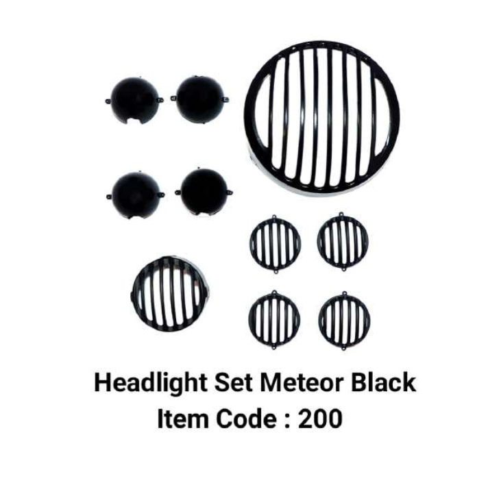 METEOR 350CC GRIL SET BLACK