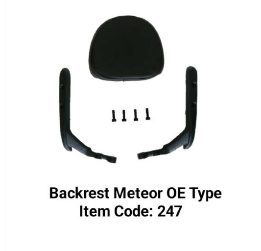 BACKREST OE TYPE FOR METEOR 350CC