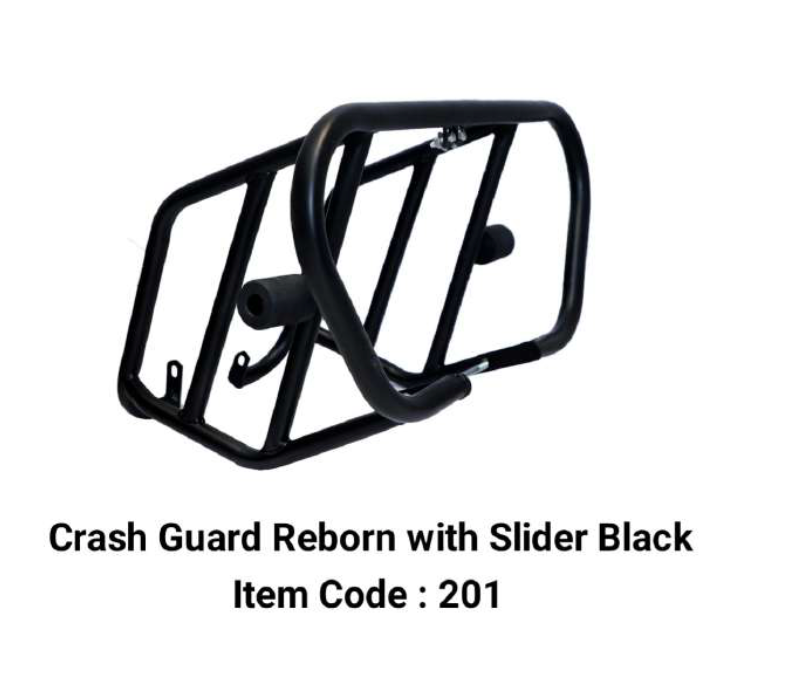 LEG GUARD CRASH BAR WITHS LIDER FOR ROYAL ENFIELD REBORN