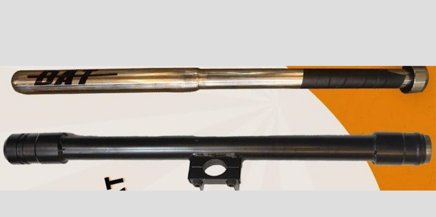 STRAIGHT LEG GUARD WITH ALUMINIUM BASEBALL BAT BAT FOR ROYAL ENFIELD CLASSIC , ELECTRA , STANDARD , HUNTER , METEOR , REBORN