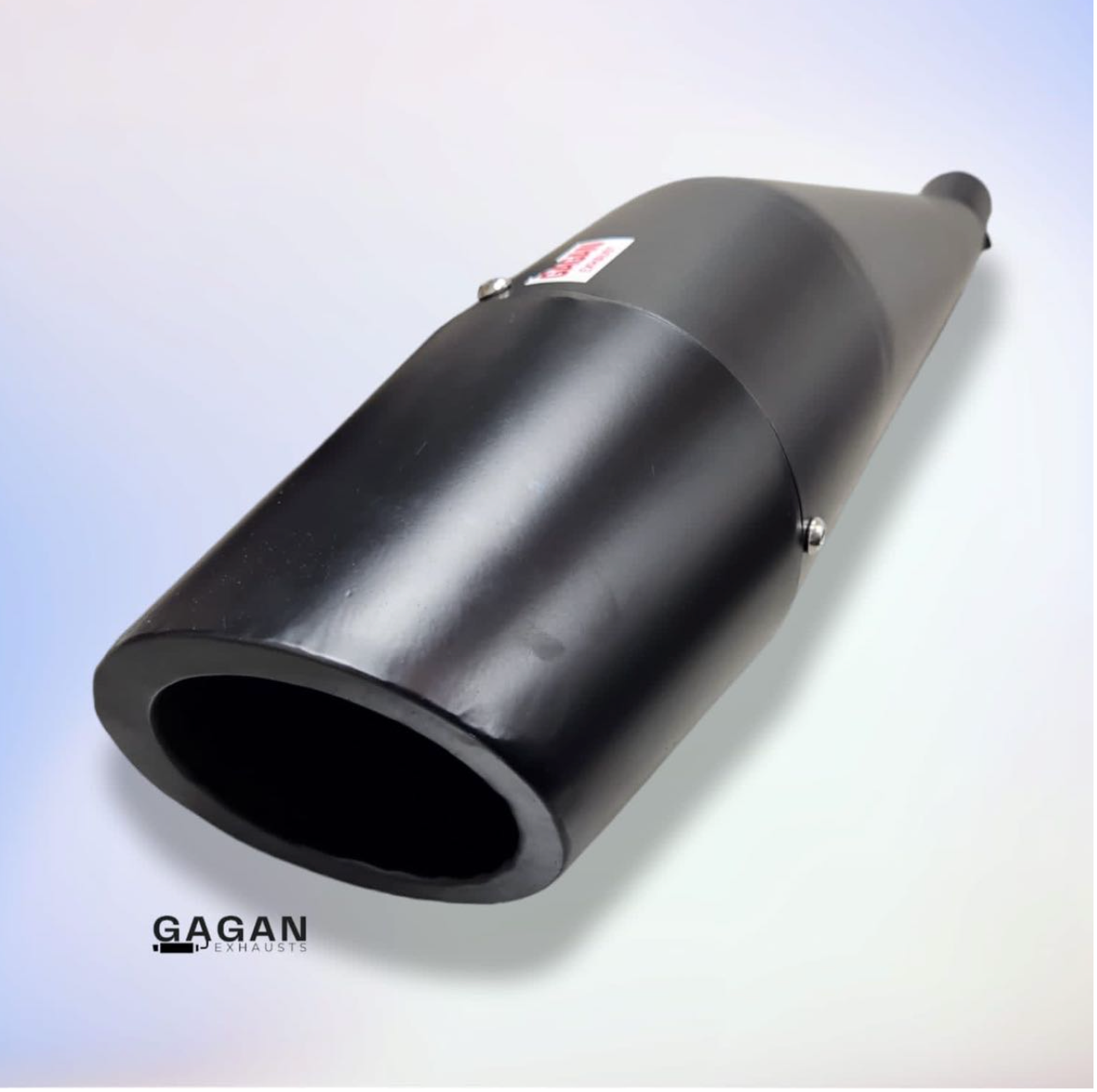 DOLPHIN PREMIUM SILENCER BLACK FOR ROYAL ENFIELD CLASSIC ELECTRA STANDARD