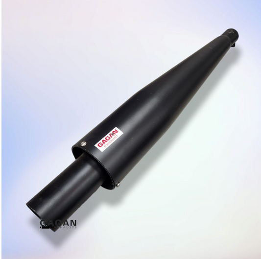 WILDBOAR SILENCER BLACK FOR ROYAL ENFIELD CLASSIC ELECTRA STANDARD