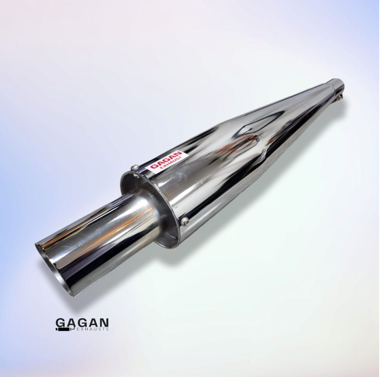 WILDBOAR SILENCER CHROME FOR ROYAL ENFIELD CLASSIC ELECTRA STANDARD