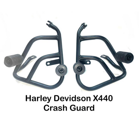 Harley Davidson x440 crash bar leg gaurd with frame slider