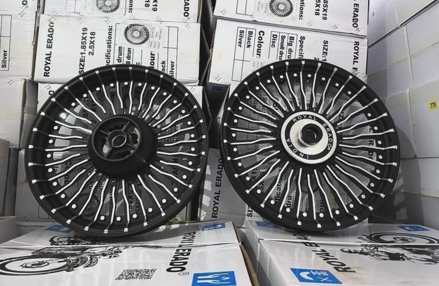 30 spoke ALLOY WHEEL FOR REBORN CLASSIC & STANDARD DOUBLE DISC
