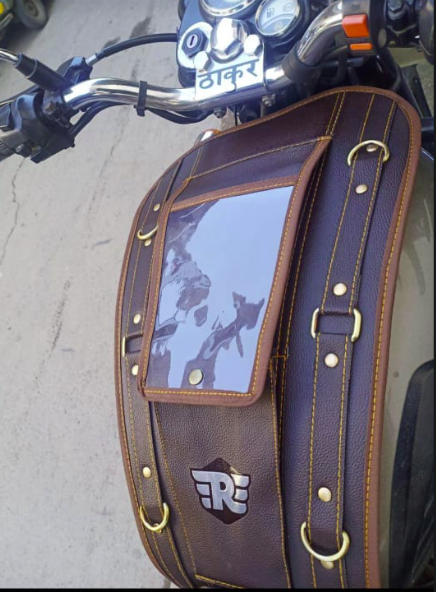 Royal Enfield Classic Electra Standard Reborn new Standard Battalion Meteor Hunter tank cover in brown