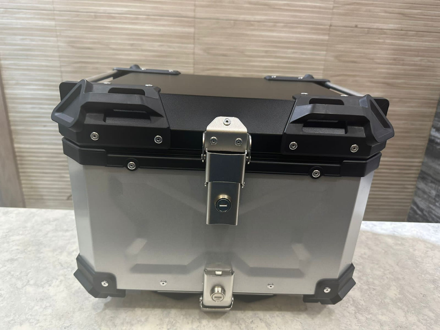 Motorcycle REAR Top BOX Case - 45L FOR ROYAL ENFIELD & OTHER BIKES