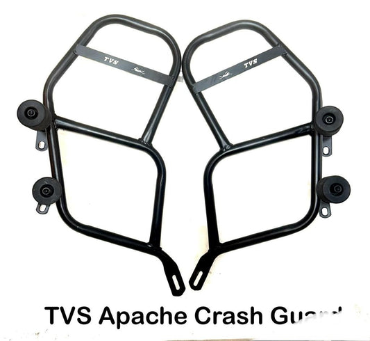 TVS APACHE CRASH GUARD /LEG GAURD /FRAME SLIDER
