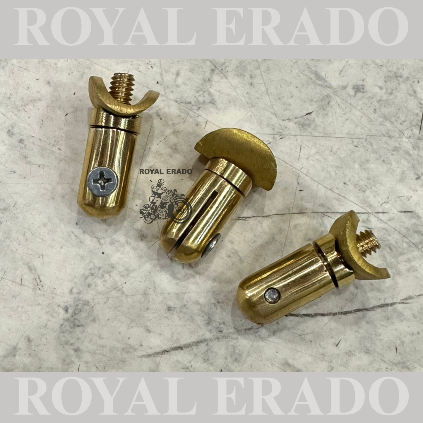 universal brass number plate  khutti 2 PEACES  vintage style for Front mudguard  of royal enfield , bsa , jawa , etc