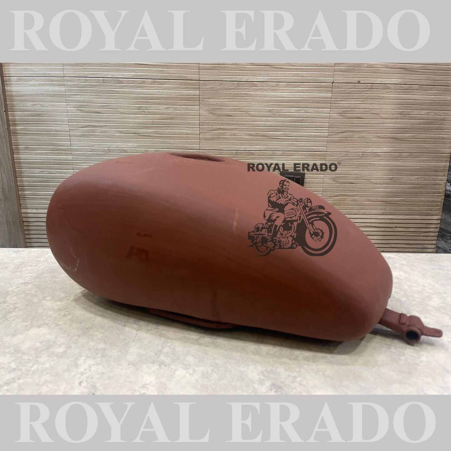 Royal Enfield Meteor 350cc custom bobber style tank Harley 883 style peanut tank