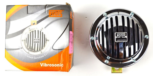 SET OF ROOTS VIBROSONIC Horn for all Motorcycles ROYAL ENFIELD , CLASSIC , ELECTRA , STANDARD , JAWA ETC