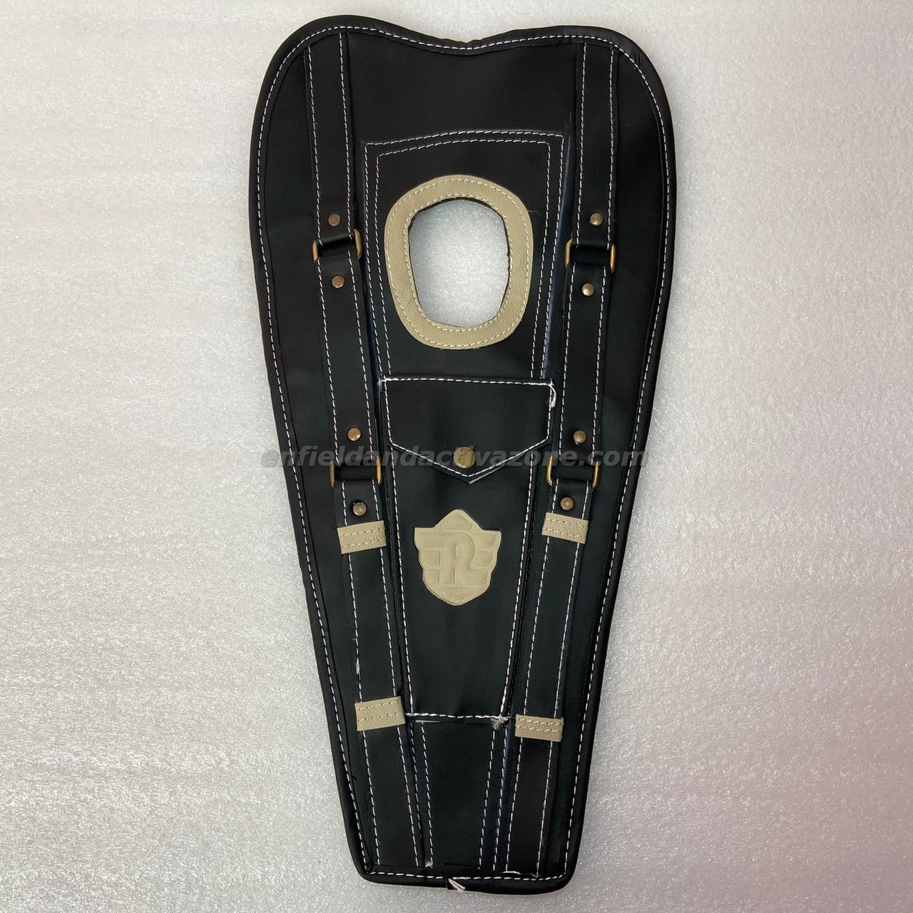 royal enfield classic , electra n standard tank pad black