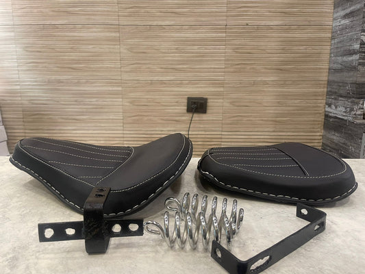 Universal kabir singh seat with spring for royal enfield classic , electra & standard