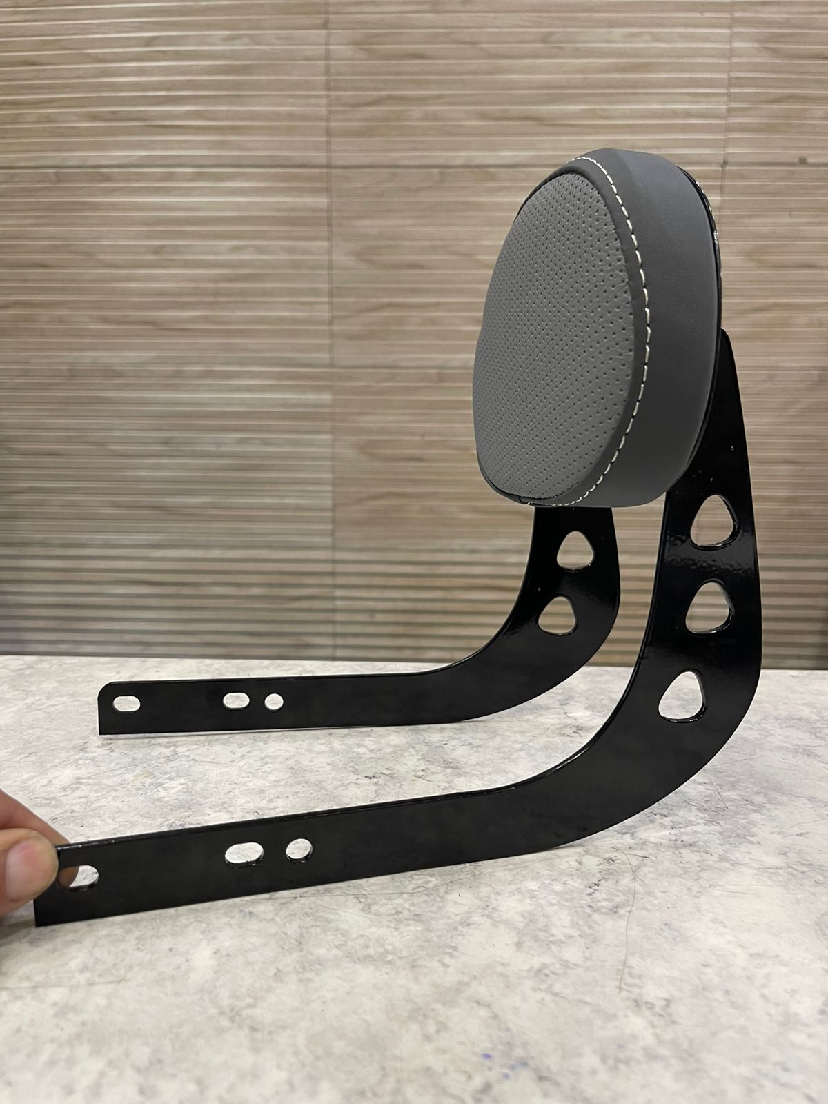 Jawa 42 bobber backrest.