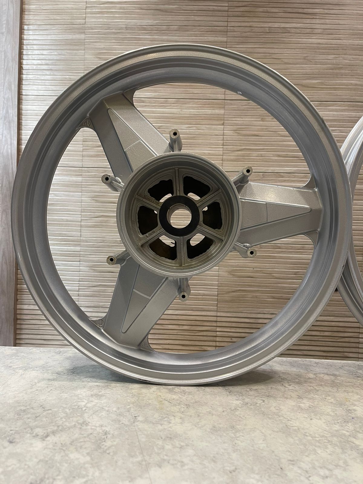 PAJERO DIAMOND MERCEDES ALLOY FOR ROYAL ENFIELD REBORN CLASSIC & NEW STANDARD DOUBLE DISC