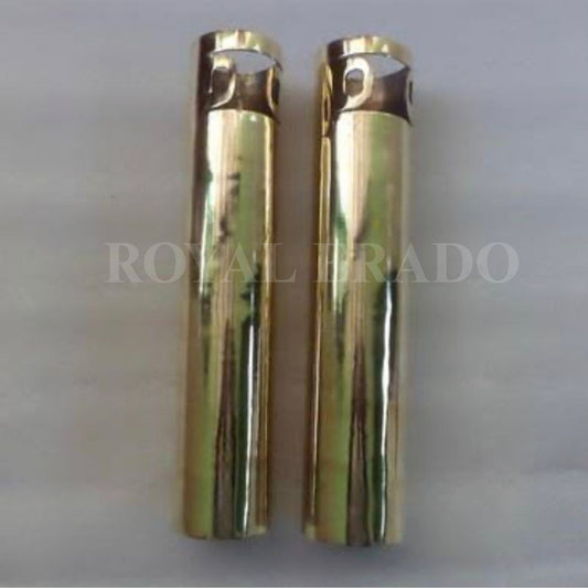 Royal enfield shocker cover front fork cover in brass for classic Electra standard and vintage old model royal enfield