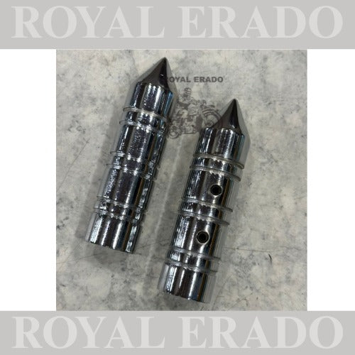 Royal Enfield footrest in chrome