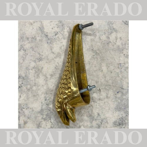 Royal Enfield Classic Electra Standard Battalion Hunter Meteor front mudguard brass eagle