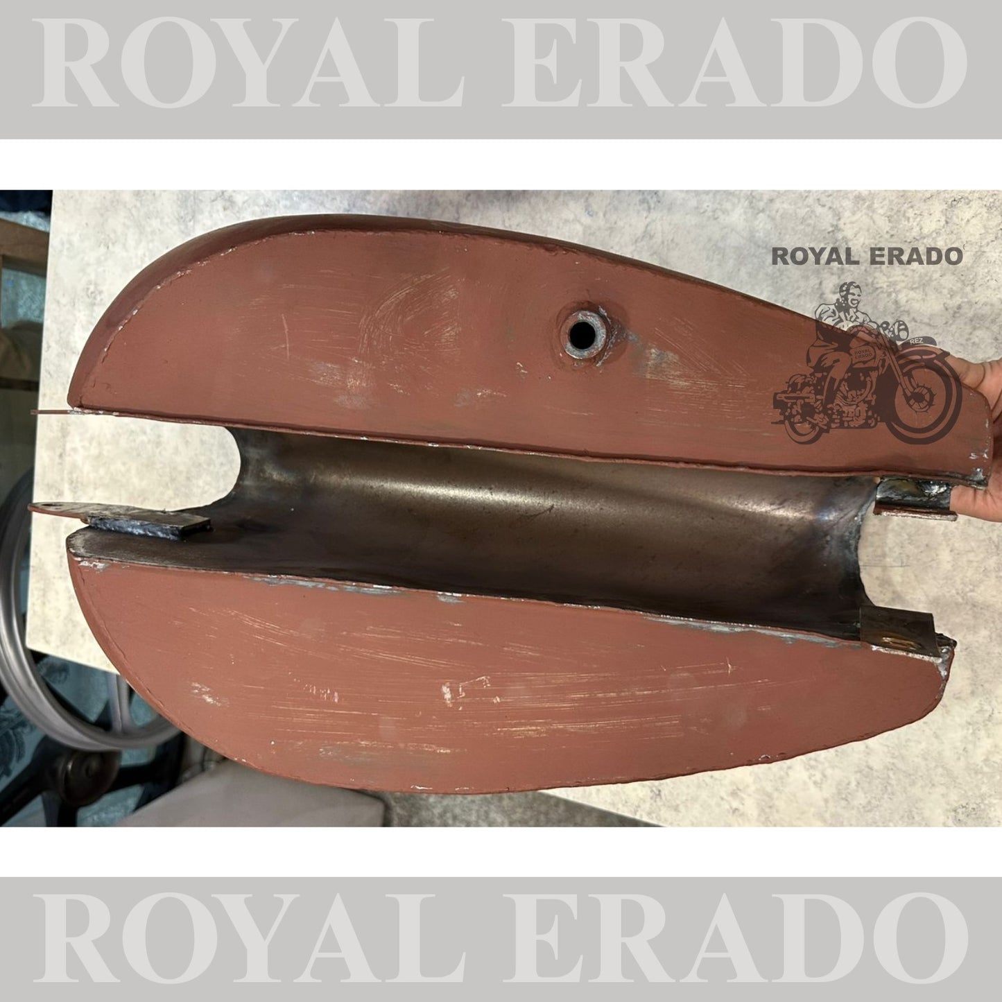 1962 Vintage style g2 old model small tank for Royal Enfield Classic Electra or Standard