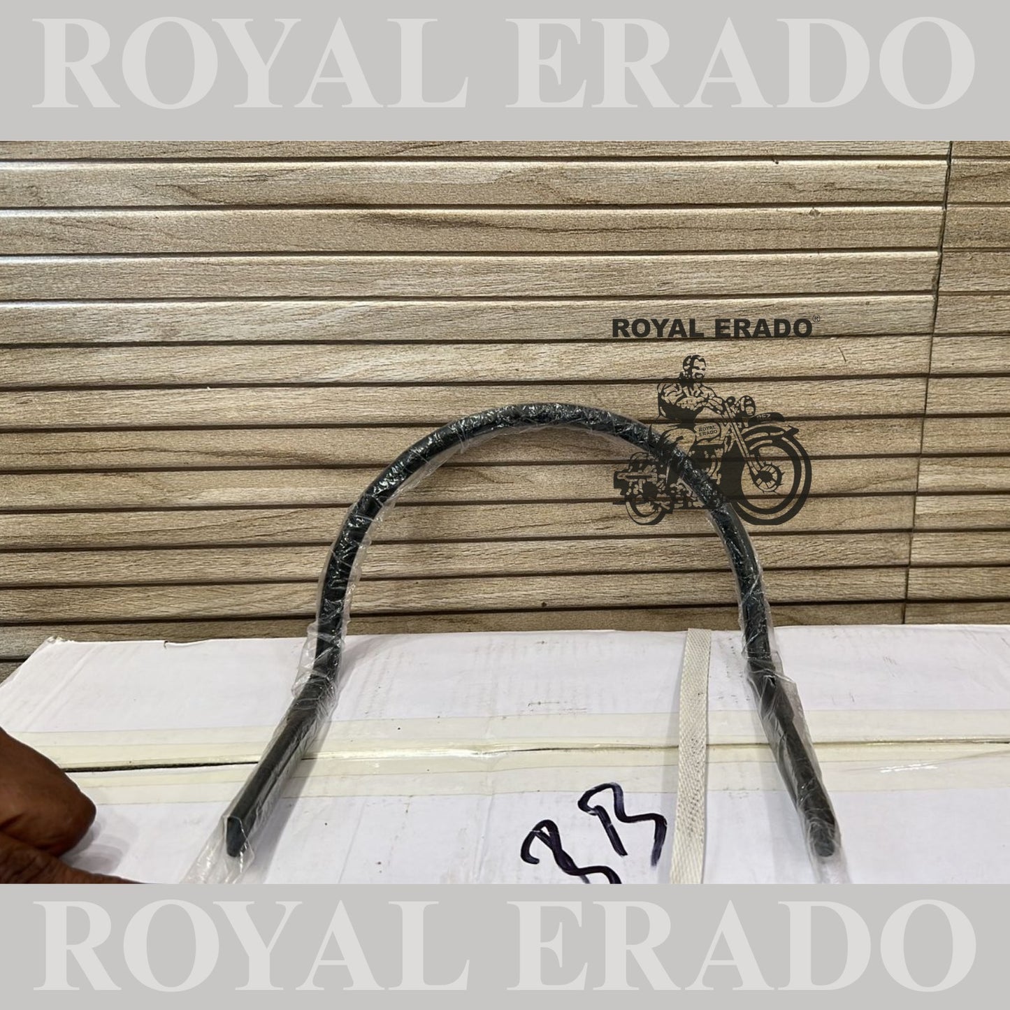 Royal Enfield Classic Electra or Standard rear seat handle black